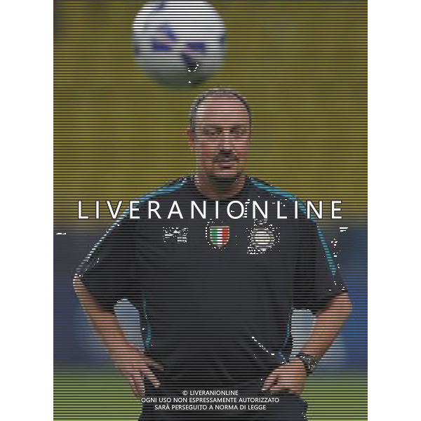 UEFA SuperCup 2010 Montecarlo (Principato di Monaco) - 26.08.2010 Conferenza Stampa e Allenamenti Nella Foto:Benitez /Ph.Vitez-Ag. Aldo Liverani