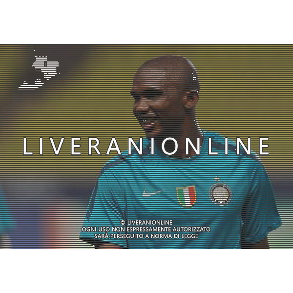 UEFA SuperCup 2010 Montecarlo (Principato di Monaco) - 26.08.2010 Conferenza Stampa e Allenamenti Nella Foto:eto\'o /Ph.Vitez-Ag. Aldo Liverani