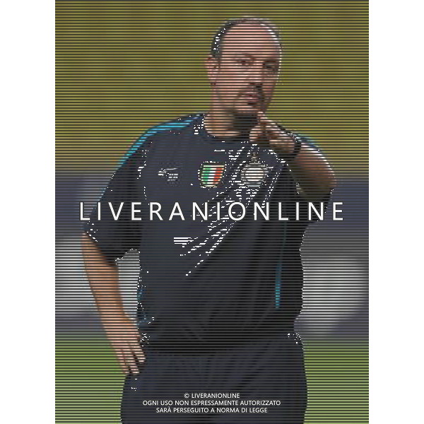 UEFA SuperCup 2010 Montecarlo (Principato di Monaco) - 26.08.2010 Conferenza Stampa e Allenamenti Nella Foto:Benitez /Ph.Vitez-Ag. Aldo Liverani