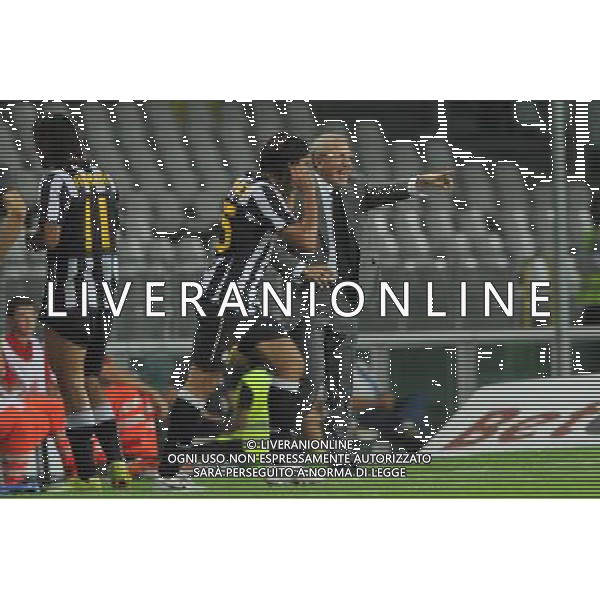 Juventus - Sturm Graz Preliminari ritorno di Europa League 26-08-2010 Nella foto : luigi del neri con martinez e amauri ©Falzone/Agenzia Aldo Liverani Sas 