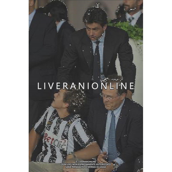 Torino 26-08-2010 Juventus- Sturm Graz preliminari di ritorno uefa europa league cup Nella foto : Andrea Agnelli e Carlo Borel di Santalbano AG ALDO LIVERANI