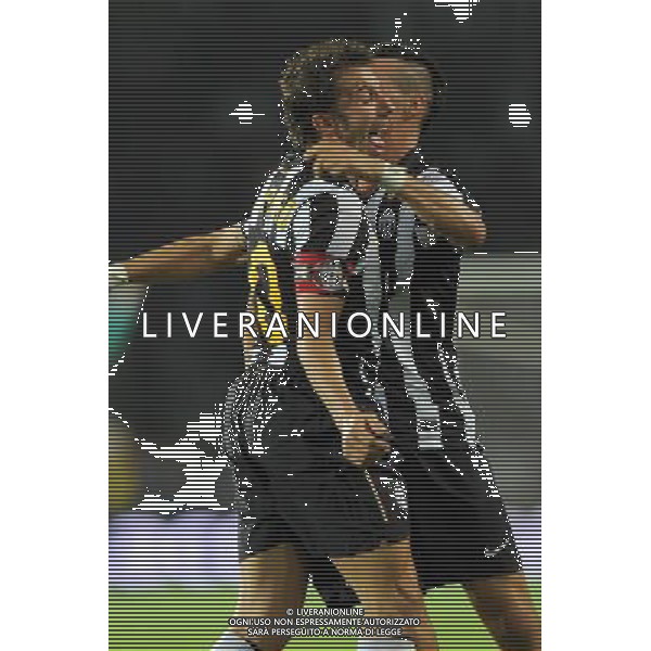 Torino 26-08-2010 Juventus- Sturm Graz preliminari di ritorno uefa europa league cup Nella foto : Esultanza Gol di Del Piero Alessandro AG ALDO LIVERANI