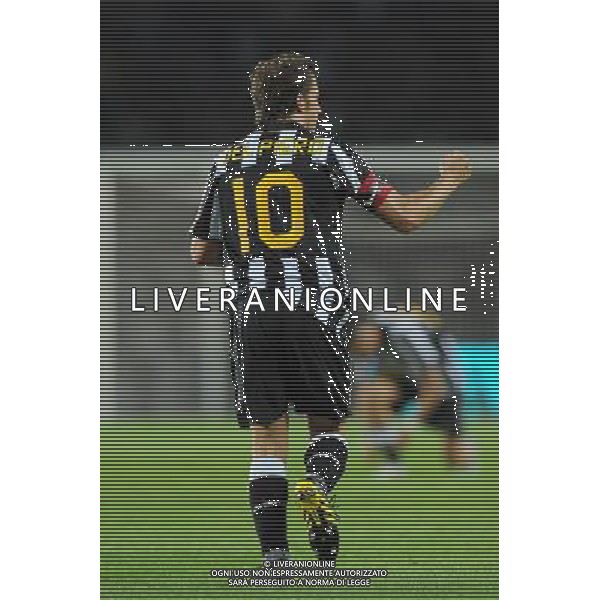 Torino 26-08-2010 Juventus- Sturm Graz preliminari di ritorno uefa europa league cup Nella foto : Esultanza Gol di Del Piero Alessandro AG ALDO LIVERANI