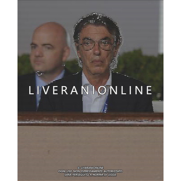 UEFA SuperCup 2010 Montecarlo (Principato di Monaco) - 27.08.2010 Inter-Atleco Madrid Nella Foto:moratti massimo /Ph.Vitez-Ag. Aldo Liverani