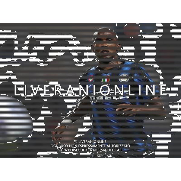 UEFA SuperCup 2010 Montecarlo (Principato di Monaco) - 27.08.2010 Inter-Atleco Madrid Nella Foto:eto\'o samuel /Ph.Vitez-Ag. Aldo Liverani