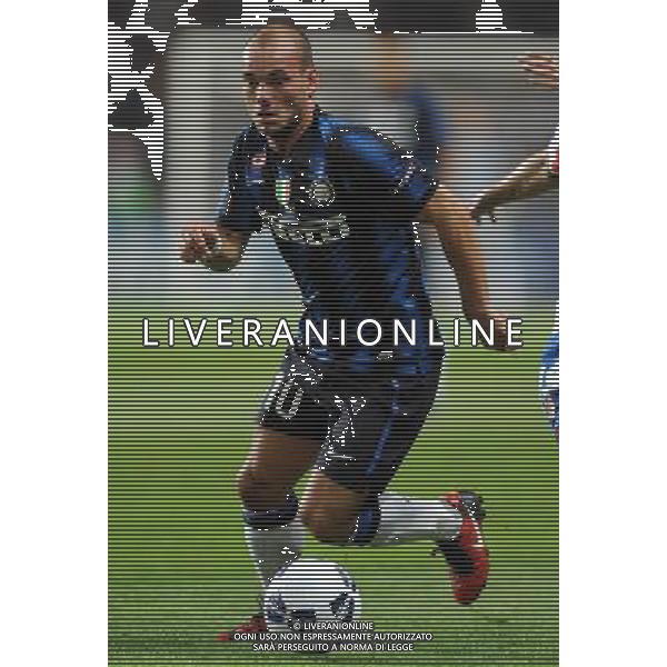 UEFA SuperCup 2010 Montecarlo (Principato di Monaco) - 27.08.2010 Inter-Atleco Madrid Nella Foto:sneijder /Ph.Vitez-Ag. Aldo Liverani