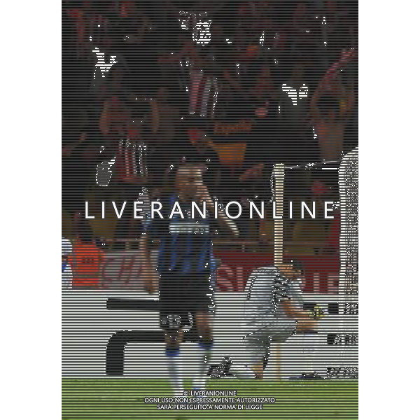 UEFA SuperCup 2010 Montecarlo (Principato di Monaco) - 27.08.2010 Inter-Atleco Madrid Nella Foto:delusione julio cesar /Ph.Vitez-Ag. Aldo Liverani