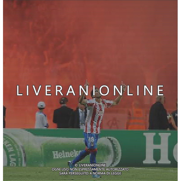 UEFA SuperCup 2010 Montecarlo (Principato di Monaco) - 27.08.2010 Inter-Atleco Madrid Nella Foto:reyes esultanza dopo il gol /Ph.Vitez-Ag. Aldo Liverani