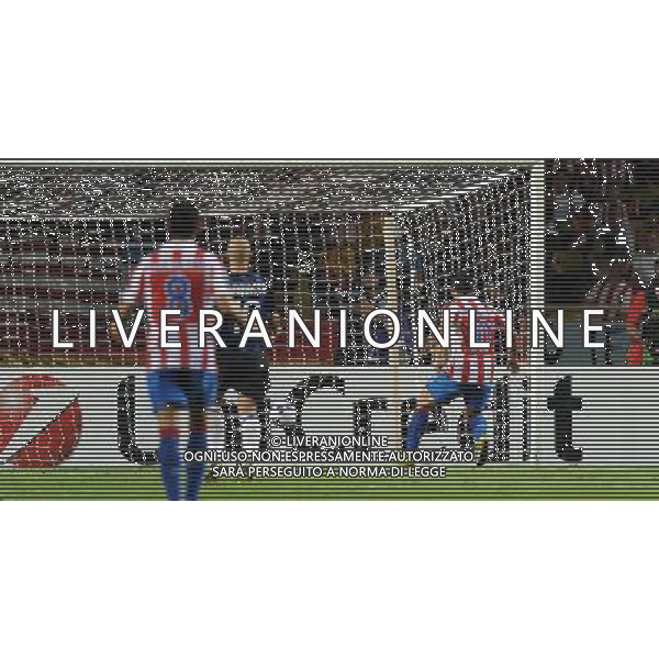 UEFA SuperCup 2010 Montecarlo (Principato di Monaco) - 27.08.2010 Inter-Atleco Madrid Nella Foto:aguero gol /Ph.Vitez-Ag. Aldo Liverani