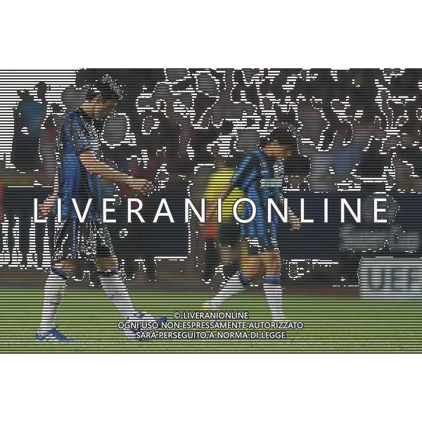 UEFA SuperCup 2010 Montecarlo (Principato di Monaco) - 27.08.2010 Inter-Atleco Madrid Nella Foto:delusione milito /Ph.Vitez-Ag. Aldo Liverani