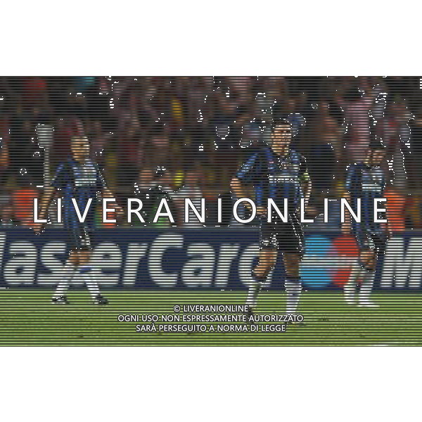 UEFA SuperCup 2010 Montecarlo (Principato di Monaco) - 27.08.2010 Inter-Atleco Madrid Nella Foto:delusione zanetti /Ph.Vitez-Ag. Aldo Liverani