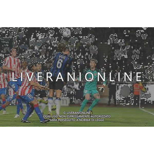 UEFA SuperCup 2010 Montecarlo (Principato di Monaco) - 27.08.2010 Inter-Atleco Madrid Nella Foto:occasione eto\'o /Ph.Vitez-Ag. Aldo Liverani