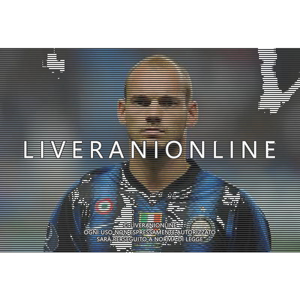 UEFA SuperCup 2010 Montecarlo (Principato di Monaco) - 27.08.2010 Inter-Atleco Madrid Nella Foto:Wesley SNEIJDER /Ph.Vitez-Ag. Aldo Liverani