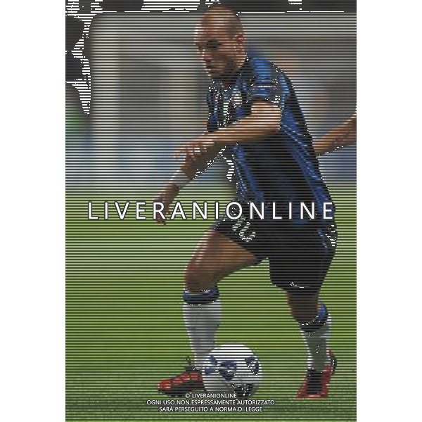 UEFA SuperCup 2010 Montecarlo (Principato di Monaco) - 27.08.2010 Inter-Atleco Madrid Nella Foto:Wesley SNEIJDER /Ph.Vitez-Ag. Aldo Liverani