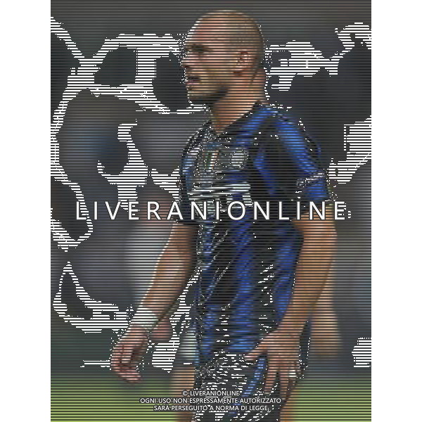 UEFA SuperCup 2010 Montecarlo (Principato di Monaco) - 27.08.2010 Inter-Atleco Madrid Nella Foto:Wesley SNEIJDER /Ph.Vitez-Ag. Aldo Liverani