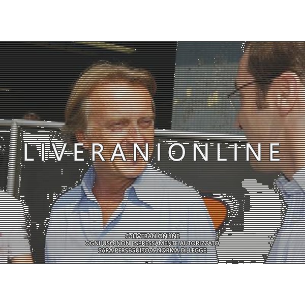 Formula 1 test a Monza: Venerd“, 29/8/2008 testato tutte le squadre in gara la visita Autodromo Nazionale Monza.Hier Ferrari Pr? Presidente Luca di Montezemolo e il team boss della Ferrari Stefano Domenicali in pista. Photoshot-AG ALDO LIVERANI ONLY ITALY