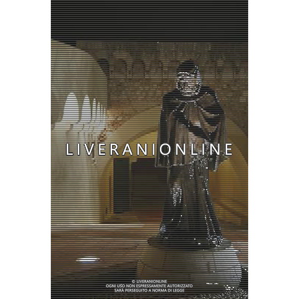 MONTECARLO NELLA FOTO Monaco: Il Grimaldi di notte. Inoltre, nella foto la statua di Francesco Grimaldi PHOTOSHOT-AG ALDO LIVERANI