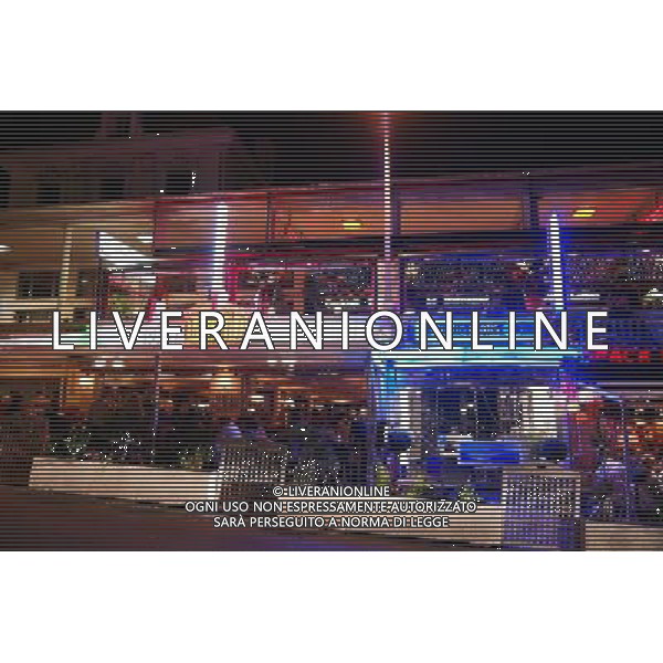 MONTECARLO NELLA FOTO Il Rampoldi Prominenentlokal di notte PHOTOSHOT-AG ALDO LIVERANI