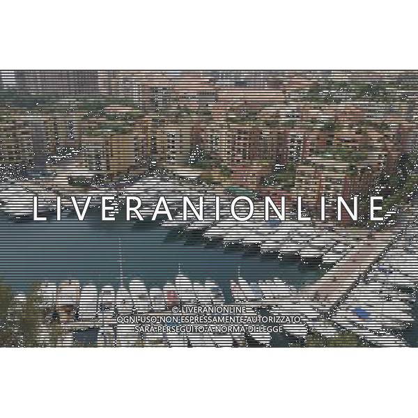 MONTECARLO NELLA FOTO MONTECARLO UNA VEDUTA DEL PORTO PHOTOSHOT-AG ALDO LIVERANI