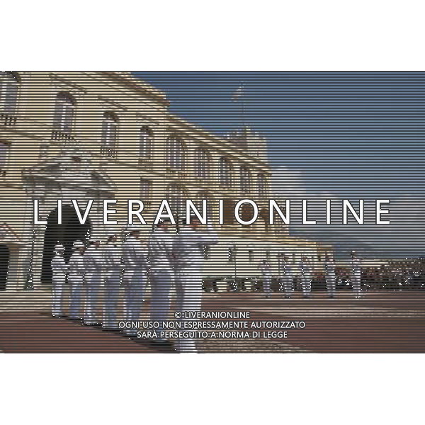 MONTECARLO NELLA FOTO CAMBIO DELLA GUARDIA A PALAZZO GRIMALDI PHOTOSHOT-AG ALDO LIVERANI