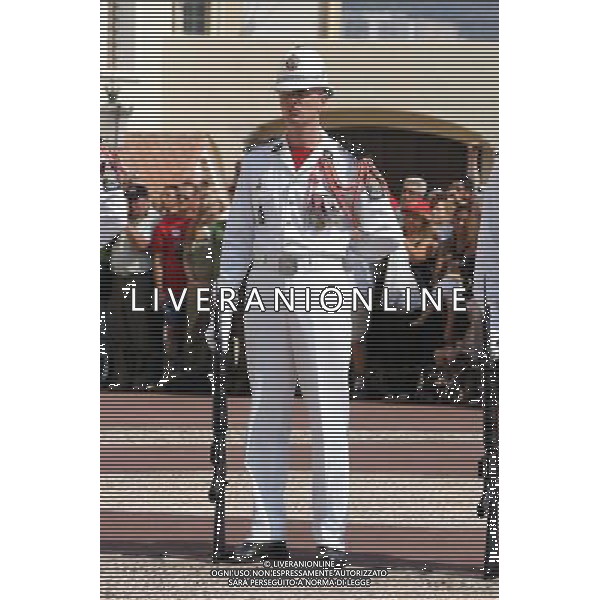 MONTECARLO NELLA FOTO CAMBIO DELLA GUARDIA A PALAZZO GRIMALDI PHOTOSHOT-AG ALDO LIVERANI