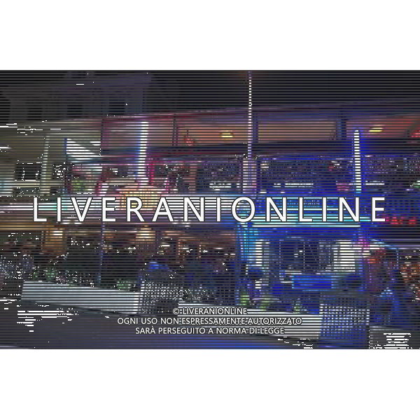 MONTECARLO NELLA FOTO Il Rampoldi Prominenentlokal di notte PHOTOSHOT-AG ALDO LIVERANI