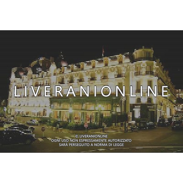 MONTECARLO NELLA FOTO Piazza del Casino\' di Monte Carlo con l\'Hotel de Paris PHOTOSHOT-AG ALDO LIVERANI