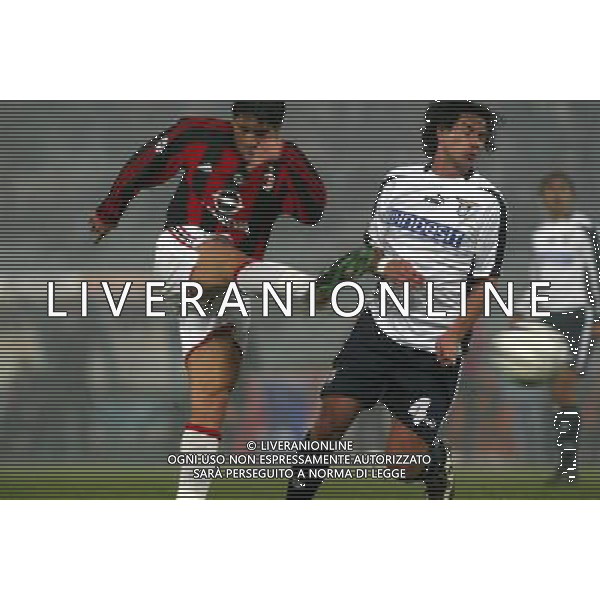 ROMA 11/02/04 LAZIO-MILAN TIM CUP NELLA FOTO: BORIELLO E ALBERTINI