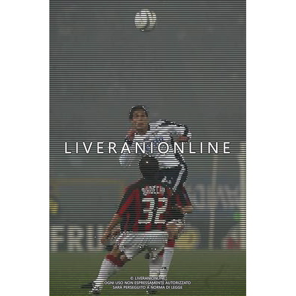 ROMA 11/02/04 LAZIO-MILAN TIM CUP NELLA FOTO: CORRADI E BROCCHI