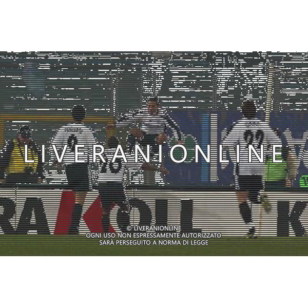 ROMA 11/02/04 LAZIO-MILAN TIM CUP NELLA FOTO: ESULTANZA CESAR