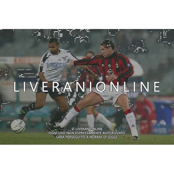 ROMA 11/02/04 LAZIO-MILAN TIM CUP NELLA FOTO: REDONDO LIVERANI