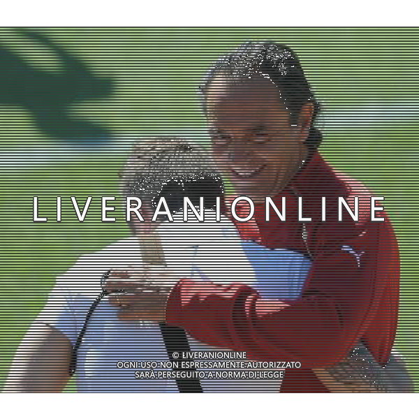 Raduno Nazionale Italiana a Coverciano Coverciano(FI) - 31.08.2010 Allenamento Nella Foto:prandelli cassano /Ph.Vitez-Ag. Aldo Liverani