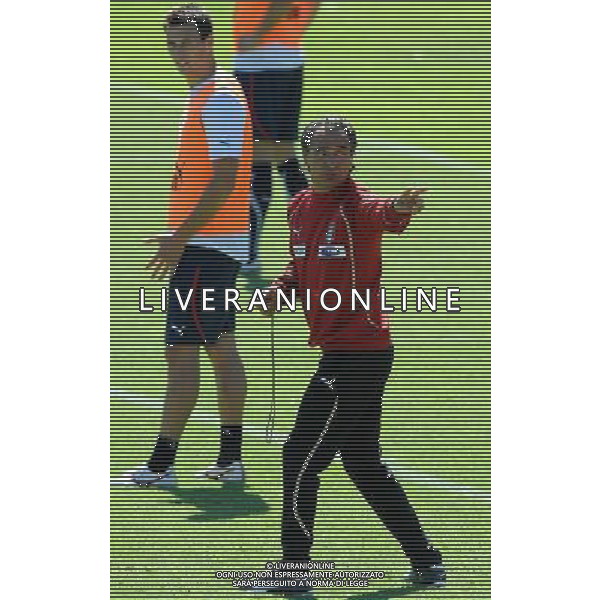 Raduno Nazionale Italiana a Coverciano Coverciano(FI) - 31.08.2010 Allenamento Nella Foto:prandelli gastaldello /Ph.Vitez-Ag. Aldo Liverani