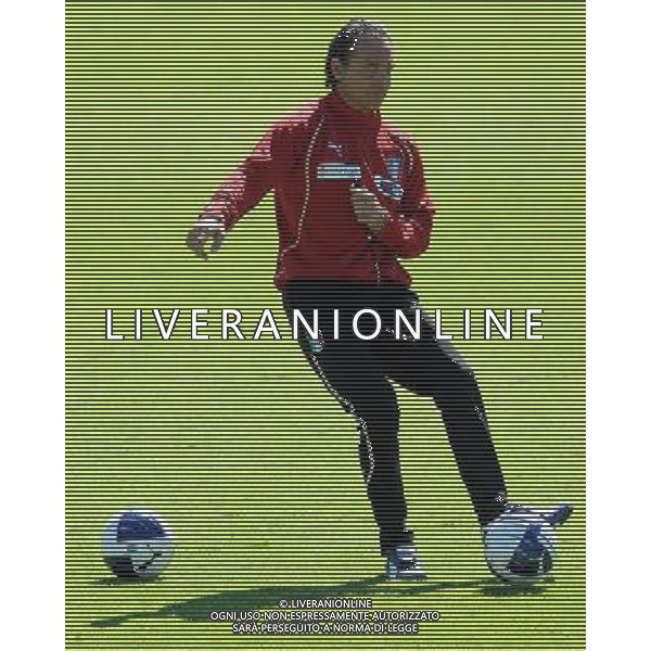 Raduno Nazionale Italiana a Coverciano Coverciano(FI) - 31.08.2010 Allenamento Nella Foto:prandelli /Ph.Vitez-Ag. Aldo Liverani