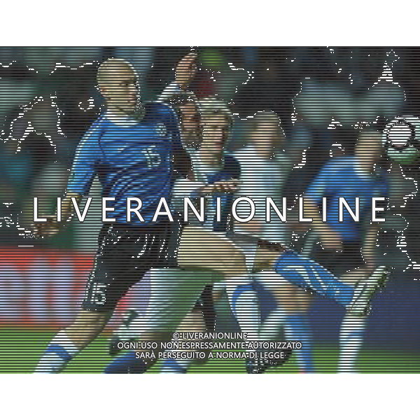 Qualificazioni ai Campionati Europei UEFA EURO 2012 Gruppo C Tallin - 03.09.2010 Estonia-Italia Nella Foto:pazzini /Ph.Vitez-Ag. Aldo Liverani