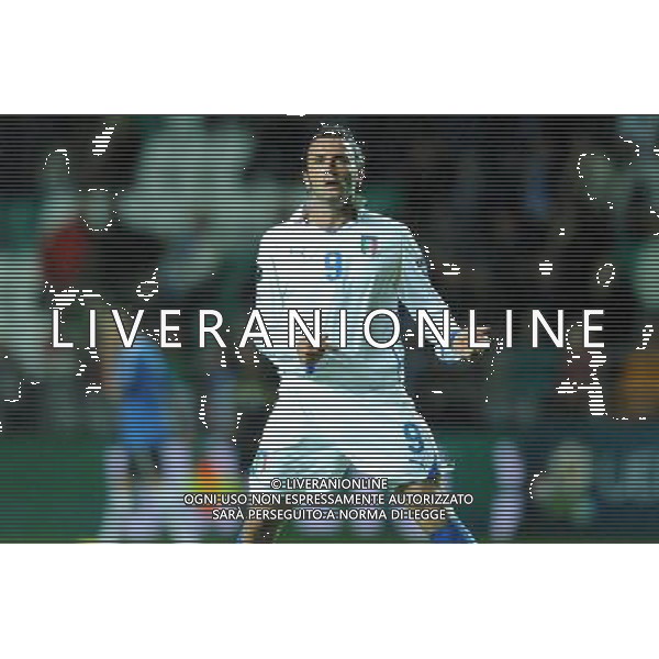 Qualificazioni ai Campionati Europei UEFA EURO 2012 Gruppo C Tallin - 03.09.2010 Estonia-Italia Nella Foto:pazzini /Ph.Vitez-Ag. Aldo Liverani