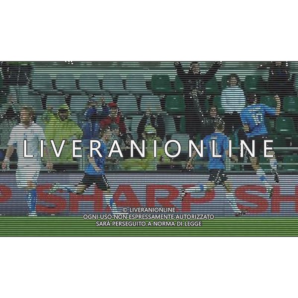 Qualificazioni ai Campionati Europei UEFA EURO 2012 Gruppo C Tallin - 03.09.2010 Estonia-Italia Nella Foto:zenjov esulta /Ph.Vitez-Ag. Aldo Liverani