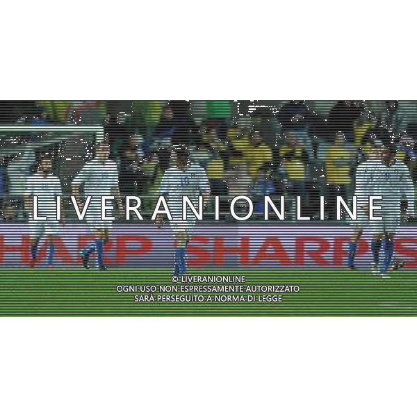 Qualificazioni ai Campionati Europei UEFA EURO 2012 Gruppo C Tallin - 03.09.2010 Estonia-Italia Nella Foto:delusione italia /Ph.Vitez-Ag. Aldo Liverani