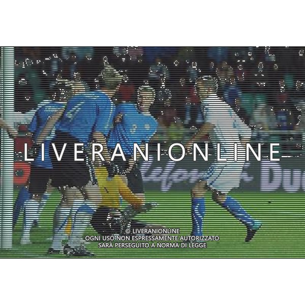 Qualificazioni ai Campionati Europei UEFA EURO 2012 Gruppo C Tallin - 03.09.2010 Estonia-Italia Nella Foto:bonucci gol /Ph.Vitez-Ag. Aldo Liverani