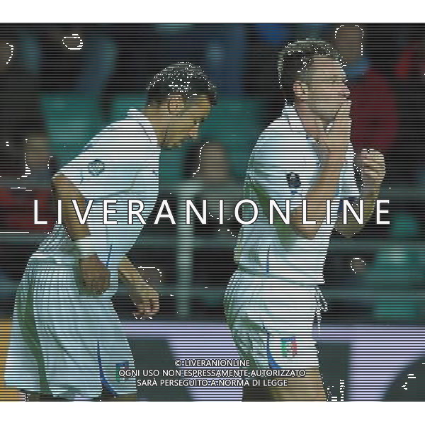 Qualificazioni ai Campionati Europei UEFA EURO 2012 Gruppo C Tallin - 03.09.2010 Estonia-Italia Nella Foto:cassano esulta /Ph.Vitez-Ag. Aldo Liverani