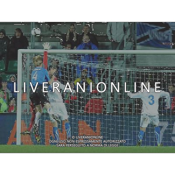 Qualificazioni ai Campionati Europei UEFA EURO 2012 Gruppo C Tallin - 03.09.2010 Estonia-Italia Nella Foto:parata sirigu /Ph.Vitez-Ag. Aldo Liverani