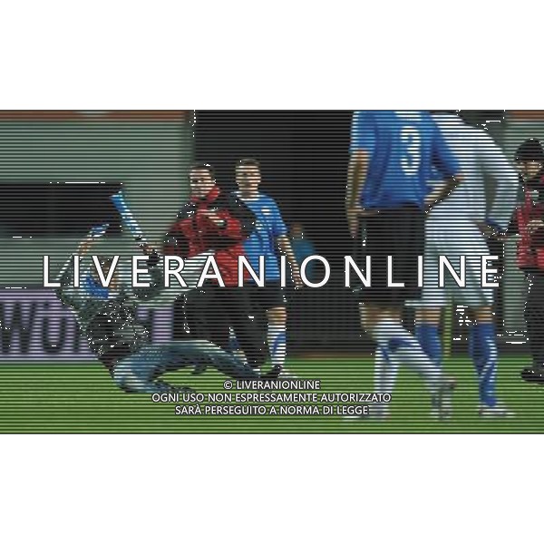 Qualificazioni ai Campionati Europei UEFA EURO 2012 Gruppo C Tallin - 03.09.2010 Estonia-Italia Nella Foto:prima invasione di campo /Ph.Vitez-Ag. Aldo Liverani