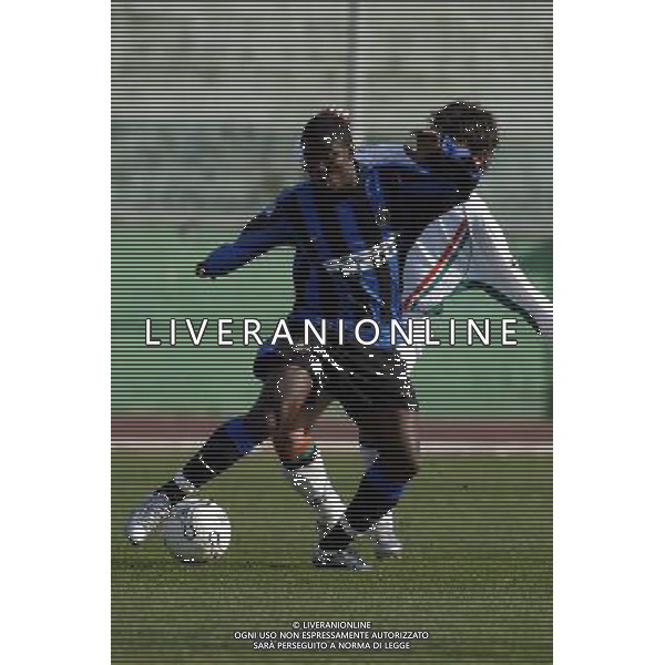 56 COPPA CARNEVALE INTER-VENEZIA 12/02/2004 NRLLA FOTO ELIAKWU ISAH AGENZIA ALDO LIVERANI