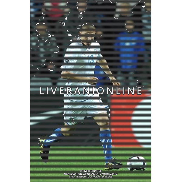 Qualificazioni ai Campionati Europei UEFA EURO 2012 Gruppo C Tallin - 03.09.2010 Estonia-Italia Nella Foto:Luca ANTONELLI /Ph.Vitez-Ag. Aldo Liverani