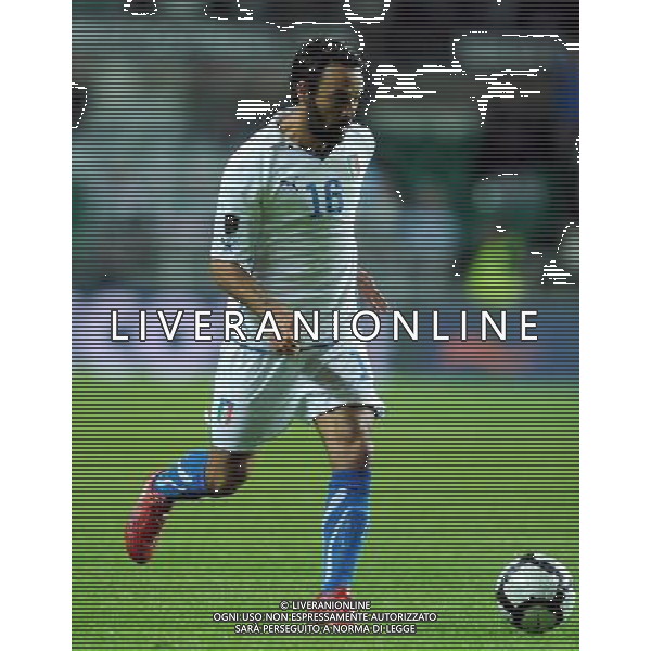 Qualificazioni ai Campionati Europei UEFA EURO 2012 Gruppo C Tallin - 03.09.2010 Estonia-Italia Nella Foto:Mattia CASSANI /Ph.Vitez-Ag. Aldo Liverani