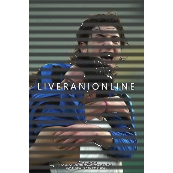 56 COPPA CARNEVALE INTER-VENEZIA 12/02/2004 NRLLA FOTO ABBRACCI INTER AGENZIA ALDO LIVERANI