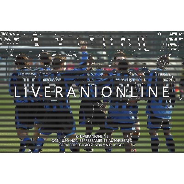 56 COPPA CARNEVALE INTER-VENEZIA 12/02/2004 NRLLA FOTO ABBRACCI INTER AGENZIA ALDO LIVERANI