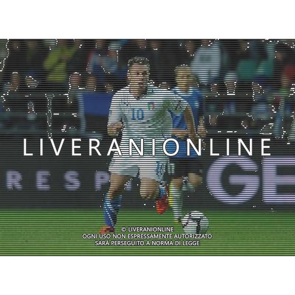 Qualificazioni ai Campionati Europei UEFA EURO 2012 Gruppo C Tallin - 03.09.2010 Estonia-Italia Nella Foto:Antonio CASSANO /Ph.Vitez-Ag. Aldo Liverani