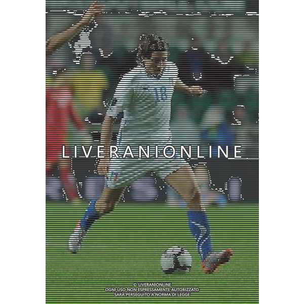 Qualificazioni ai Campionati Europei UEFA EURO 2012 Gruppo C Tallin - 03.09.2010 Estonia-Italia Nella Foto:Riccardo MONTOLIVO /Ph.Vitez-Ag. Aldo Liverani