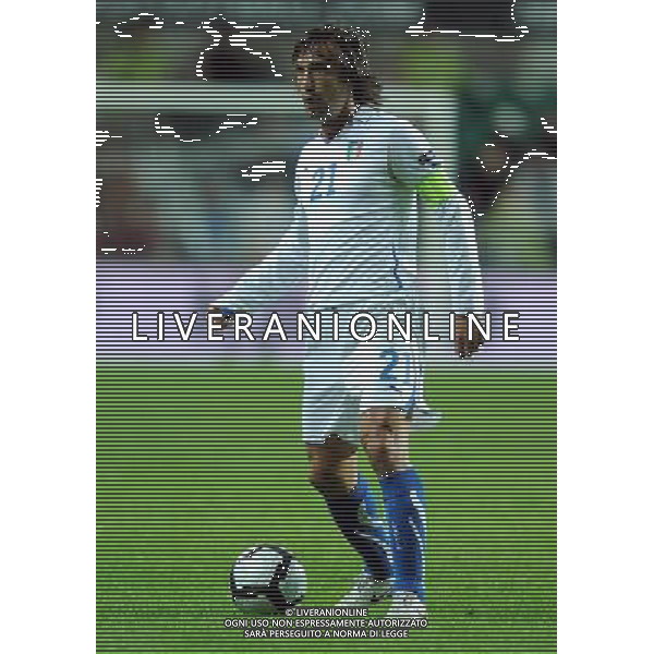 Qualificazioni ai Campionati Europei UEFA EURO 2012 Gruppo C Tallin - 03.09.2010 Estonia-Italia Nella Foto:Andrea PIRLO /Ph.Vitez-Ag. Aldo Liverani